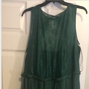 Azazie Frederica Dark Green Bridesmaids Dress